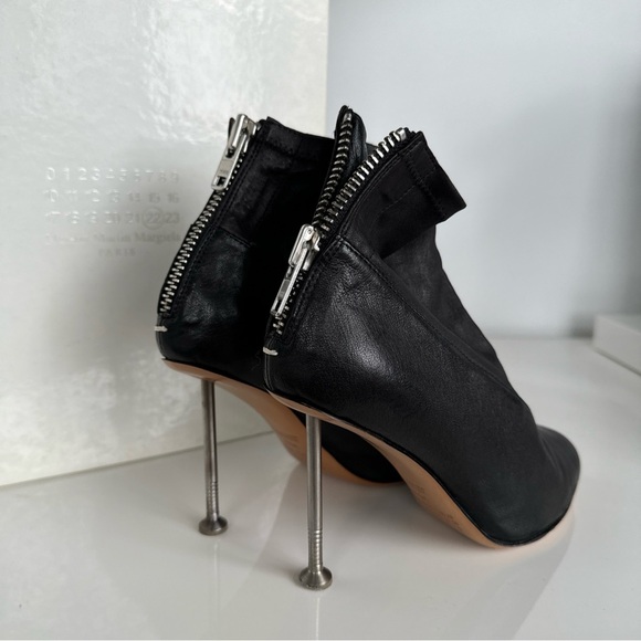 MAISON MARTIN MARGIELA Vintage Ankle Nail Boots Fall Runway 2008  Size 36.5/6.5 - Picture 3 of 16